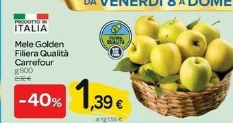 Carrefour Mele Golden offerta