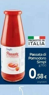 Carrefour Simpl Passata Di Pomodoro offerta