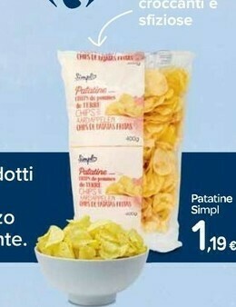 Carrefour Simpl Patatine offerta