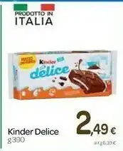 Carrefour Kinder Delice offerta