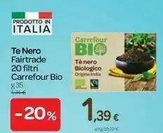 Carrefour Fairtrade Alimenti offerta