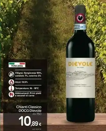 Carrefour Chianti Classico Docg Dievole offerta