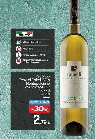 Carrefour Spinelli Montepulciano d'Abruzzo offerta