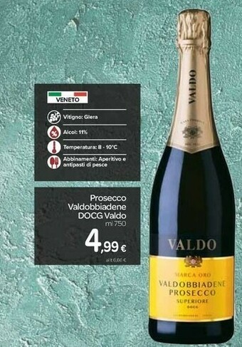 Carrefour Valdo Prosecco offerta