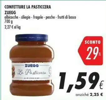 Coop Zuegg Confetture La Pasticcera offerta