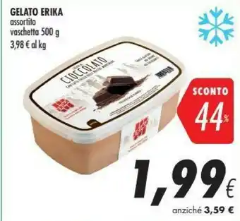 Coop Erika - Gelato Alla Fragola Con Tanta Buona Frutta 500 G(ml) offerta