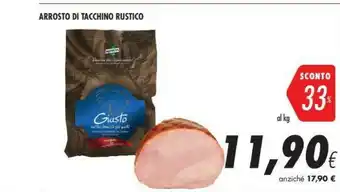 Coop Arrosto Di Tacchino Rustico offerta