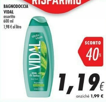 Coop Vidal Bagnodoccia offerta