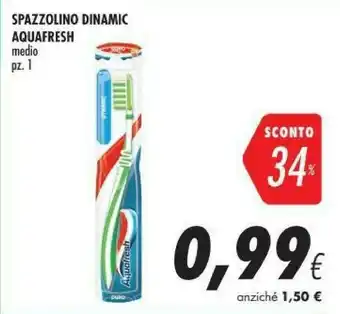 Coop Aquafresh Spazzolino Dinamic offerta