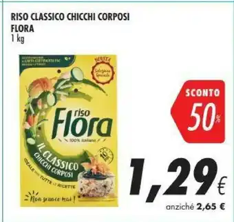 Coop Flora Riso Classico Chicchi Corposi offerta