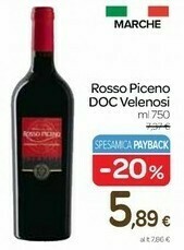 Carrefour Vino rosso offerta