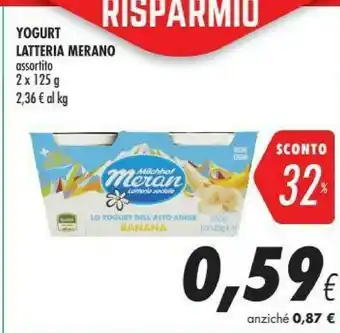 Coop Merano Yogurt offerta