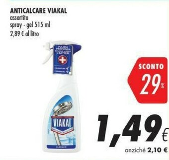 Coop Viakal Anticalcare offerta