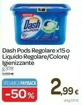 Carrefour Dash Pods Regolare offerta