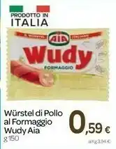 Carrefour Aia Wudy Formaggio 150 G(ml) offerta