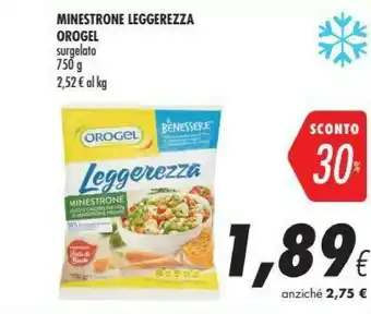 Coop Orogel Leggerezza Minestrone 750 G(ml) offerta