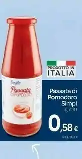 Carrefour Simpl Passata Di Pomodoro offerta