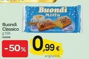 Carrefour Buondi Classico offerta