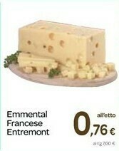 Carrefour Entremont Emmental Francese offerta