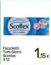 Carrefour Scottex Fazzoletti Tutti Giorni offerta