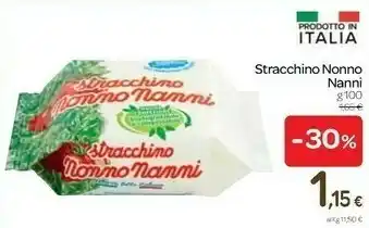Carrefour Nonno Nanni Stracchino offerta