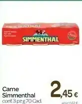 Carrefour Bolton alimentari spa Simmenthal 70 G(ml) offerta