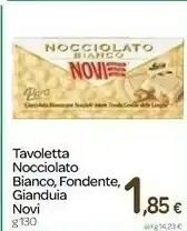 Carrefour Novi Nocciolato Bianco 130 G(ml) offerta