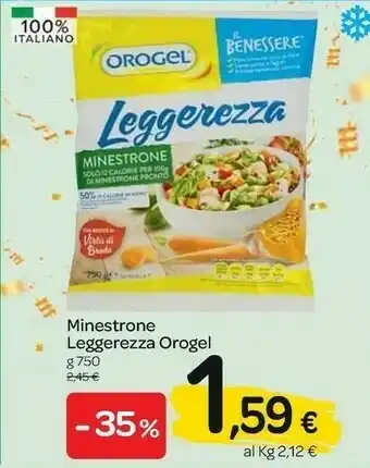 Carrefour Orogel Minestrone offerta