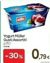 Carrefour Muller Muller - Yogurt Cremoso Vaniglia 250 g(ml) offerta