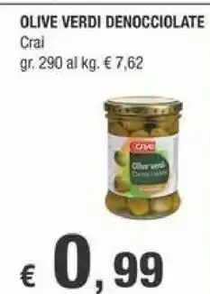 Crai Crai Live Verdi Denocciolate offerta