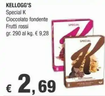Crai Kellogg's Special K Cioccolato Fondente offerta