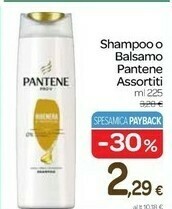 Carrefour Express Pantene Shampoo O Balsamo offerta