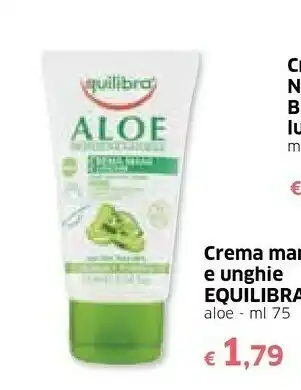Famila Equilibra Crema Mani E Unghie offerta