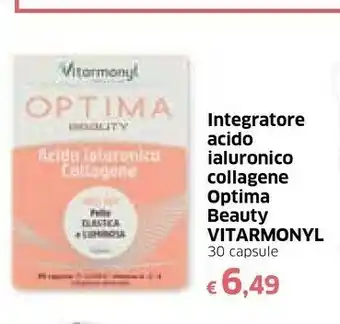 Famila Vitarmonyl Integratore Acido Ialuronico Collagene Optima Beauty offerta