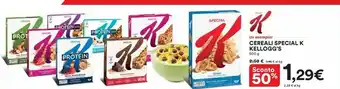 Ipercoop Kelloggs Kellogg's Cereali Special K offerta