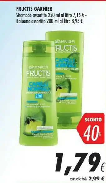Coop Garnier Fructis Shampoo offerta