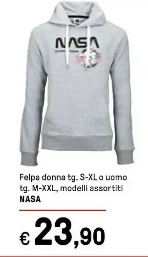 Iper La Grande Felpa Donna Tg S-xl offerta
