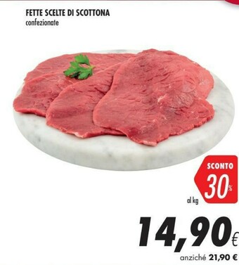 Coop Fette Scelte Di Scottona offerta