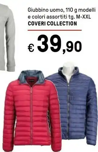 Iper La Grande Coveri Collection Giubbino Uomo 110 G Taglia M offerta