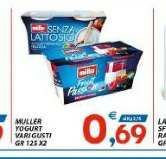 Vivo Supermercati Muller Yogurt offerta