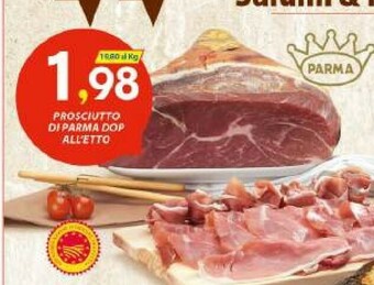 Vivo Supermercati Prosciutto Di Parma DOP offerta
