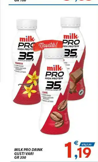 Vivo Supermercati Milk Pro Drink offerta