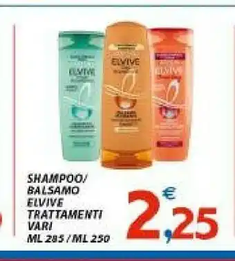 L'Oreal Elvive Shampoo/ Balsamo Trattamenti Vari