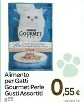 Carrefour Purina Gourmet Perle Alimento Per Gatti Con Pollo 85g offerta