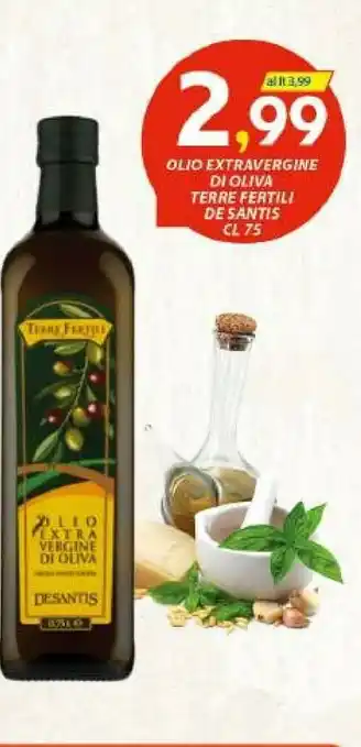 Vivo Supermercati Desantis Olio Extravergine Di Oliva Terre Fertili offerta