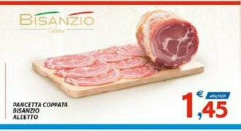 Vivo Supermercati Pancetta Coppata Bisanzio offerta