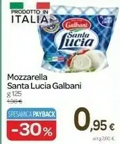 Carrefour Galbani Santa Lucia Mozzarella offerta
