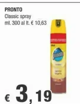 Crai Pronto Classic Spray offerta
