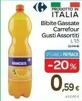 Carrefour Carrefour - Aranciata 1500 G(ml) offerta