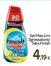 Carrefour Finish Power Gel Tabs offerta